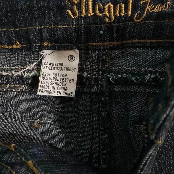 Illegal Jeans size 9 NWOT - Picture 6 of 12
